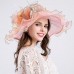 2018 Vintage  Wide Brim Kentucky Derby Sun Hat Wedding Tea Party Church Cap  eb-48194951